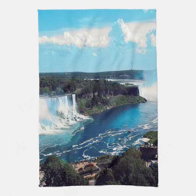 NIAGARA FALLS - Ansicht Geschirrtuch (Vertikal)