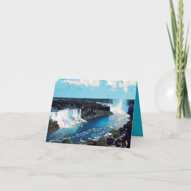 NIAGARA FALLS - Ansicht Karte (Vorderseite)