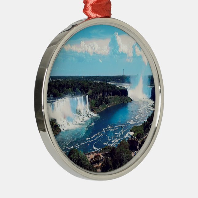 NIAGARA FALLS - Ansicht Ornament Aus Metall (Rechts)