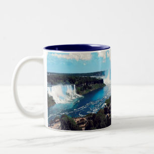 NIAGARA FALLS - Ansicht Zweifarbige Tasse