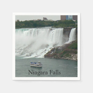 Niagara Falls auf kanadischer Seite Serviette