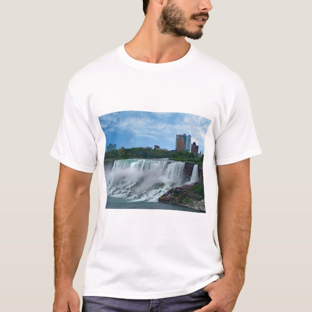 Niagara Falls auf kanadischer Seite T-Shirt (Vorderseite)