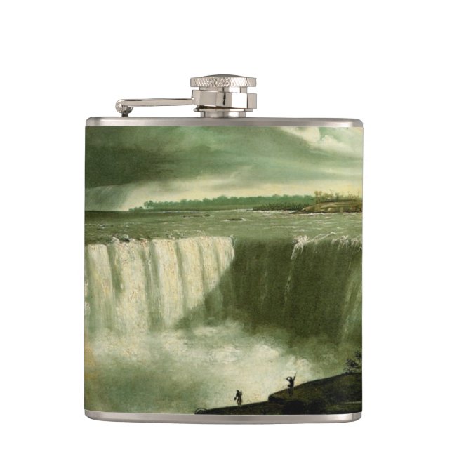 Niagara Falls aus Table Rock Flachmann (Vorderseite)