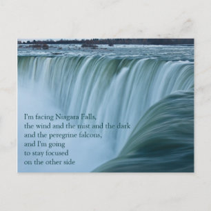 Niagara Falls Bleibe Postkarte