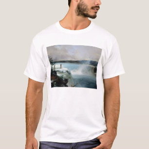 Niagara Falls, c.1837-40 (Öl auf Leinwand) T-Shirt