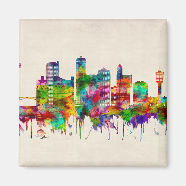 Niagara Falls Canada Skyline Magnet (Vorne)