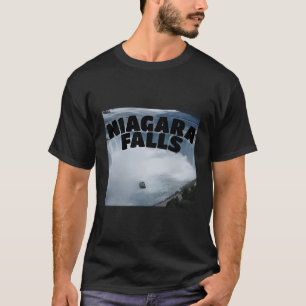 Niagara Falls Canada Usa Tour Typografy T-Shirt