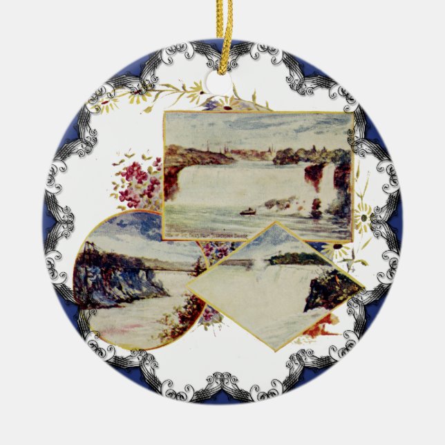 Niagara Falls Christmas Ornament (Vorne)
