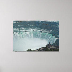 Niagara Falls große 60 x 40 eingewickelte Leinwan Leinwanddruck