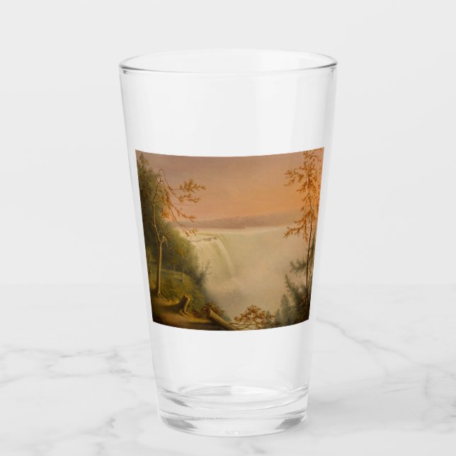 Niagara Falls (Horseshoe Falls) (Rembrandt Peale) Glas (Vorderseite)