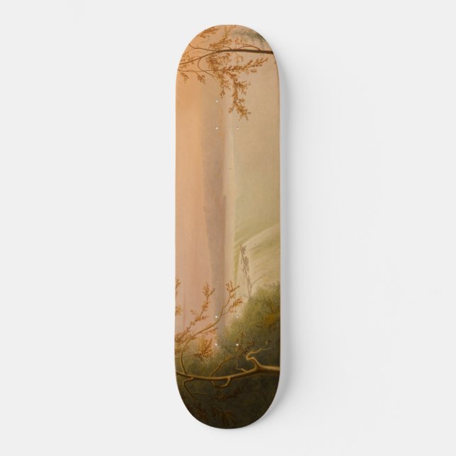 Niagara Falls (Horseshoe Falls) (Rembrandt Peale) Skateboard (Vorderseite)