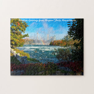 Niagara Falls Massachusetts. Jigsaw Puzzle