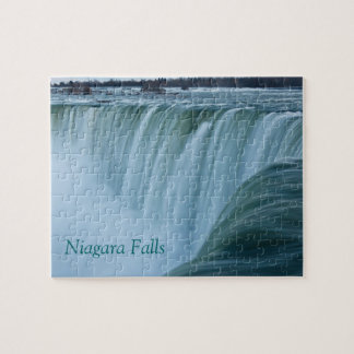 Niagara Falls mit Text