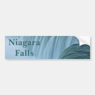 Niagara Falls mit Text Autoaufkleber