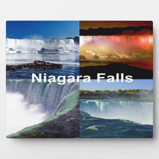 Niagara Falls New York Foto Views Fotoplatte (Vorderseite)