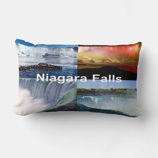 Niagara Falls New York Foto Views Lendenkissen (Vorderseite)