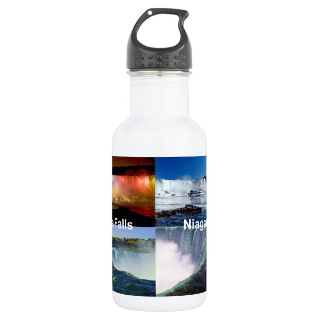 Niagara Falls New York Foto Views Trinkflasche (Vorderseite)