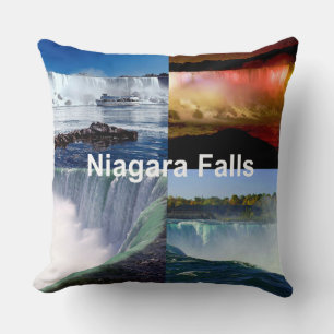 Niagara Falls New York Fotoansichten Kissen