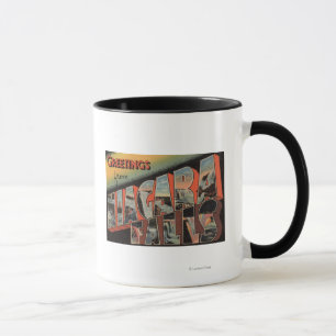 Niagara Falls, New York - Große Briefszenen Tasse