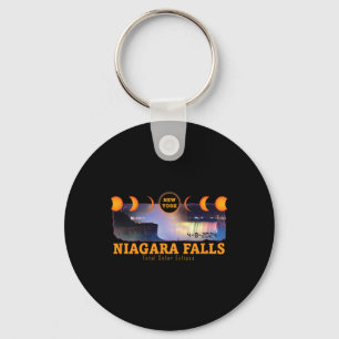 Niagara Falls New York Total Solar Eclipse Souveni Schlüsselanhänger