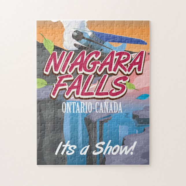 Niagara Falls Ontario Kanada Reiseplakat (Vertikal)