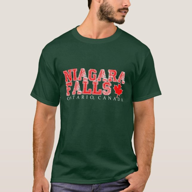 Niagara Falls Ontario, Kanada-Shirt T-Shirt (Vorderseite)