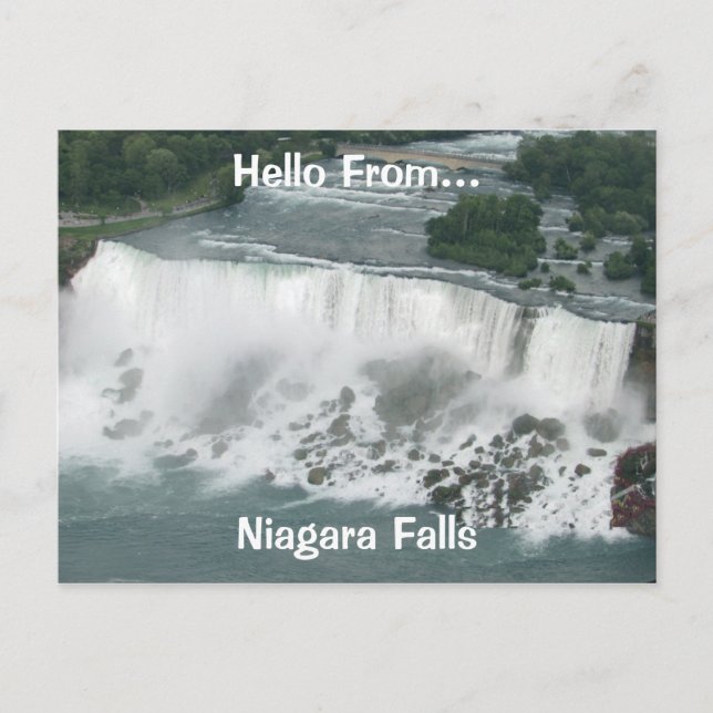 Niagara Falls Post Card Postkarte (Vorderseite)