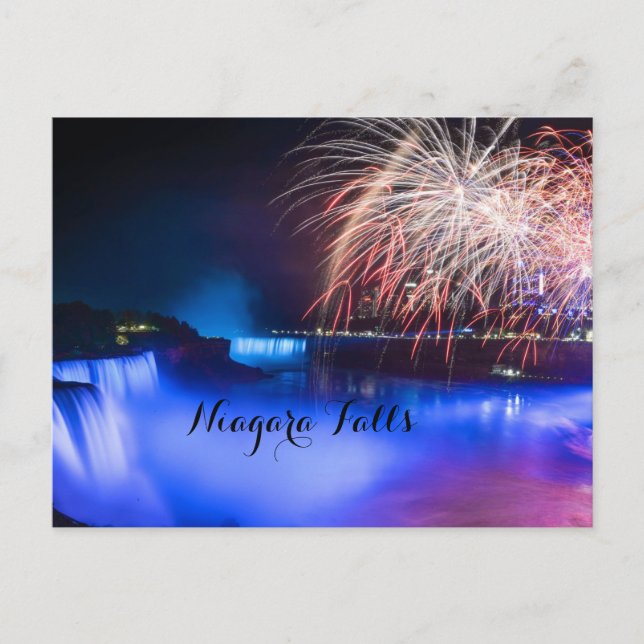 NIAGARA FALLS POSTCARD POSTKARTE (Vorderseite)