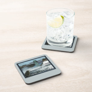 Niagara Falls Poster Getränkeuntersetzer