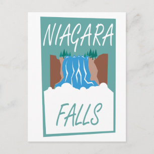 Niagara Falls Poster Postkarte