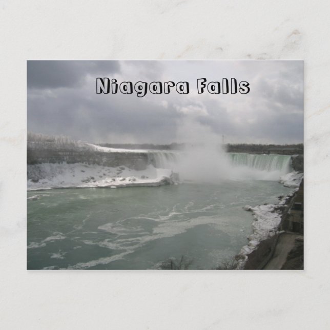 Niagara Falls Postkarte (Vorderseite)