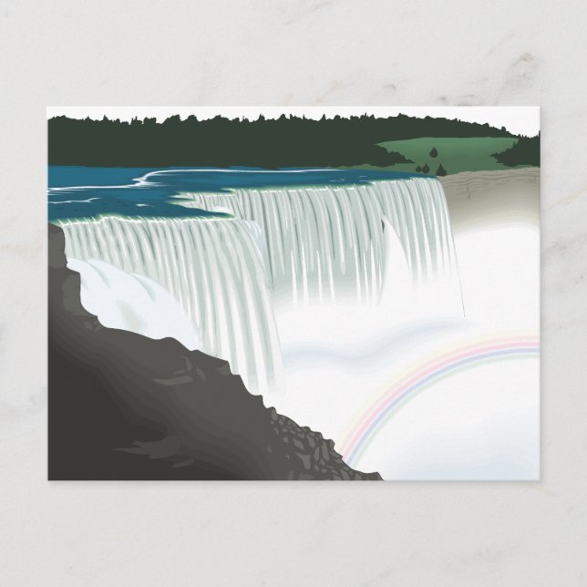Niagara Falls Postkarte (Vorderseite)