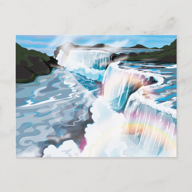 Niagara Falls Postkarte (Vorderseite)