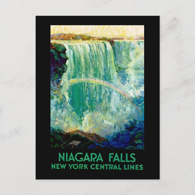 Niagara Falls Postkarte (Vorderseite)