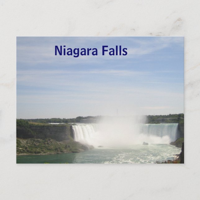 Niagara Falls Postkarte (Vorderseite)