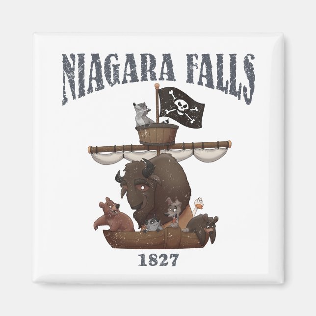 Niagara Falls Publicity Stunt Magnet (Vorne)