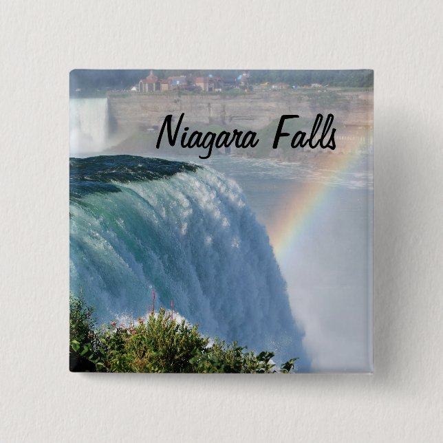 Niagara Falls Rainbow Button (Vorderseite)