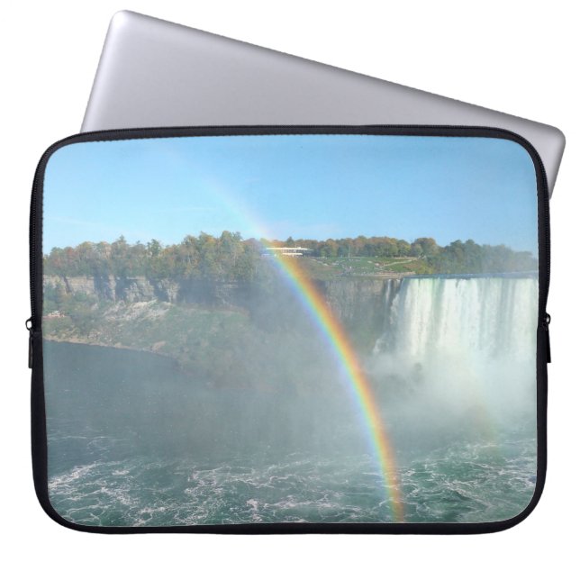 Niagara Falls Rainbow Laptopschutzhülle (Vorderseite)