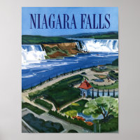 Niagara Falls Reiseplakat