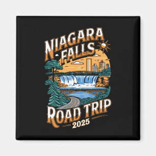 Niagara Falls Road Trip 2025 - Sommerurlaub Magnet