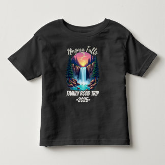 Niagara Falls Road Trip Familienurlaub Männer Kleinkind T-shirt