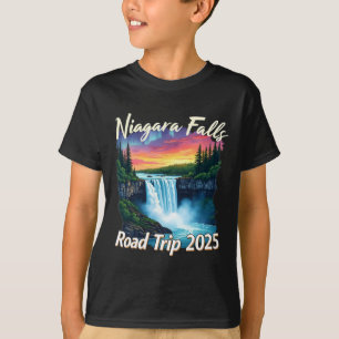 Niagara Falls Road Trip Familienurlaub Reisen Männ T-Shirt