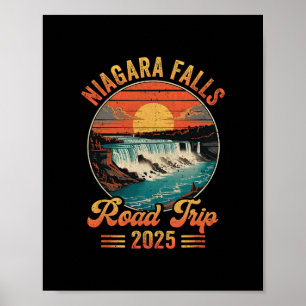 Niagara Falls Roadtrip 2025 Sommerurlaub Familie Poster