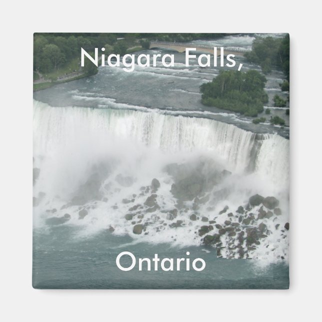 Niagara Falls Square Magnet (Vorne)
