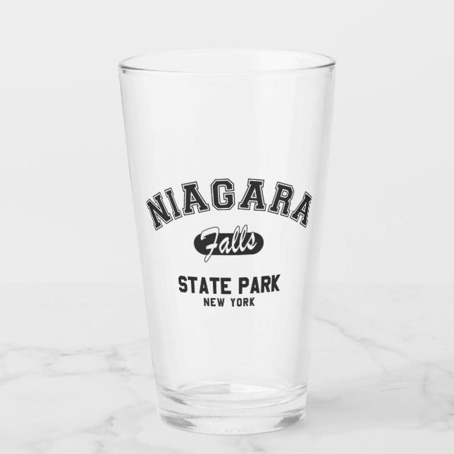 Niagara Falls Staat Park, New York Glas (Vorderseite)