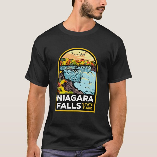 Niagara Falls Staat Park NY T-Shirt (Vorderseite)