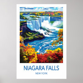Niagara Falls Travel Poster