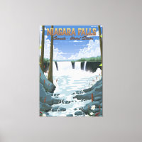 Niagara Falls Travel Poster