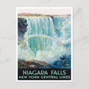 Niagara Falls Vintage-Reisepostkarte Postkarte
