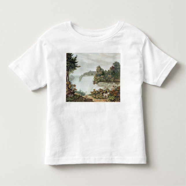 Niagara Falls, von der Ziegen-Insel Kleinkind T-shirt (Vorderseite)
